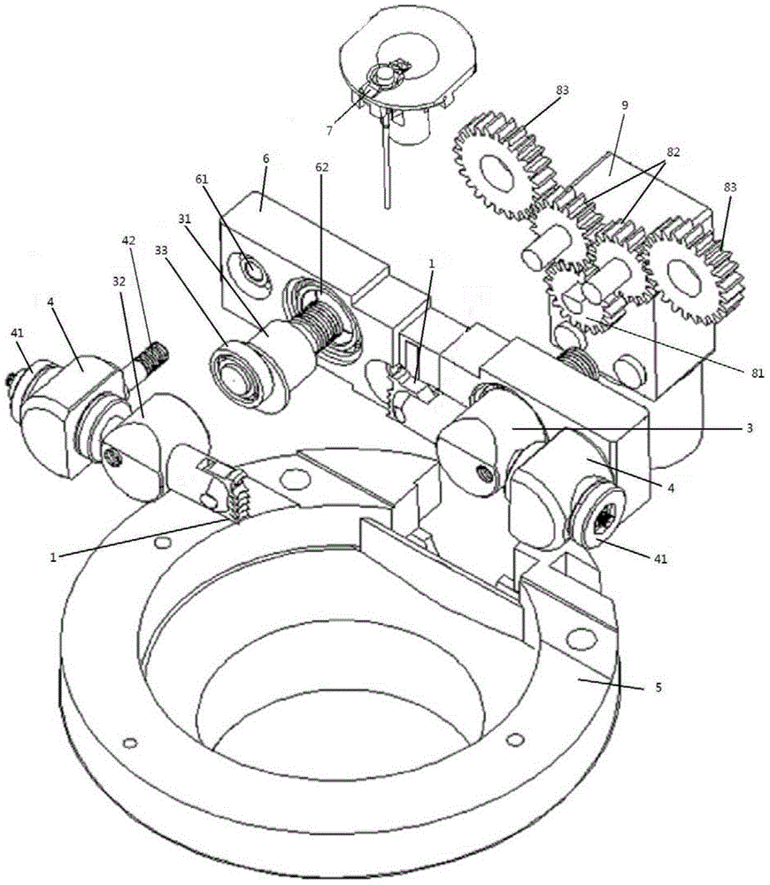 Needle removing device