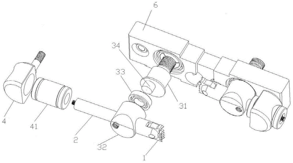 Needle removing device