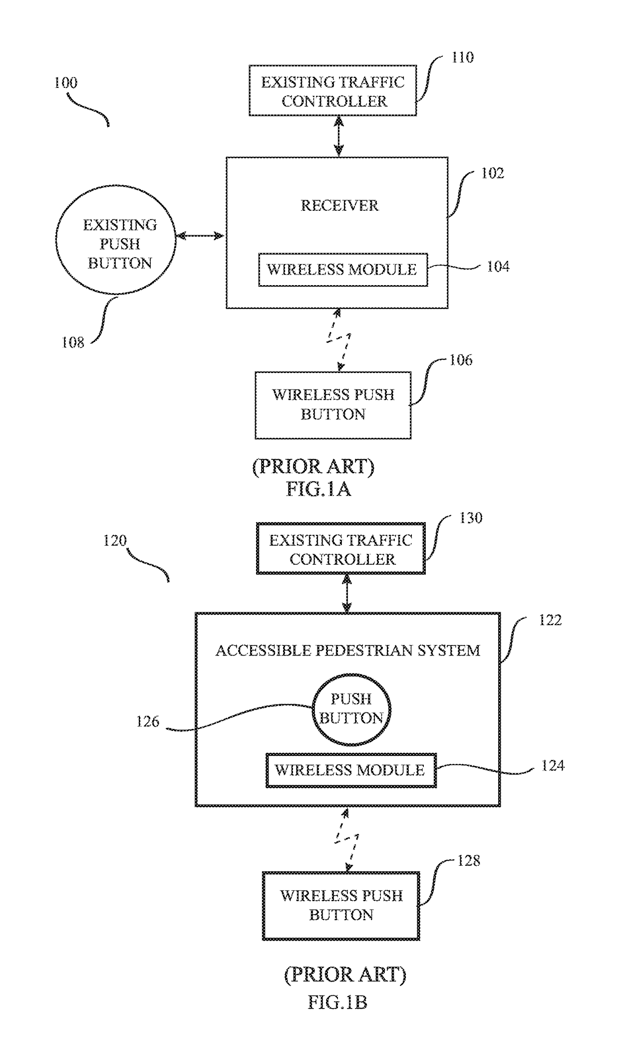 Advanced wireless push button for accessible pedestrian system