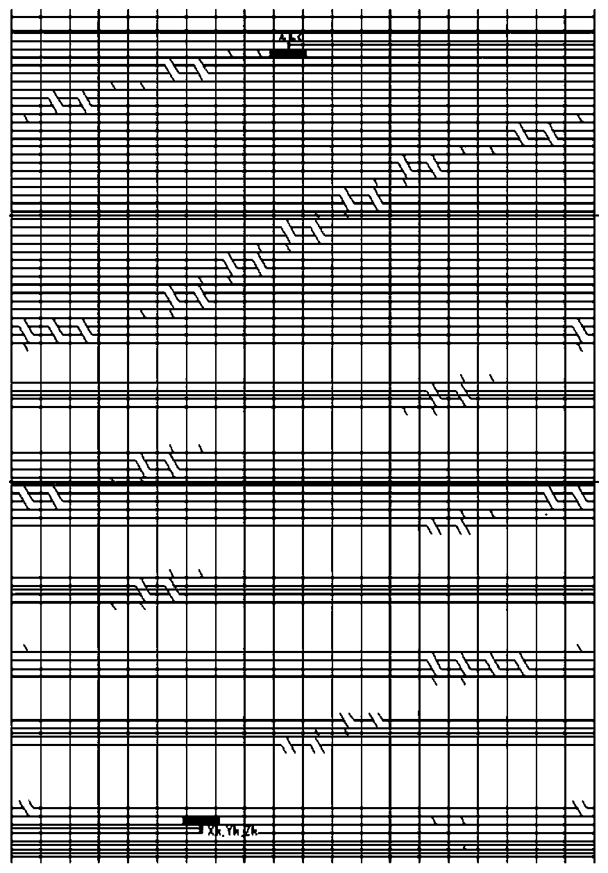 Continuous dry-type transformer winding with free arrangement in radial direction and processing method thereof