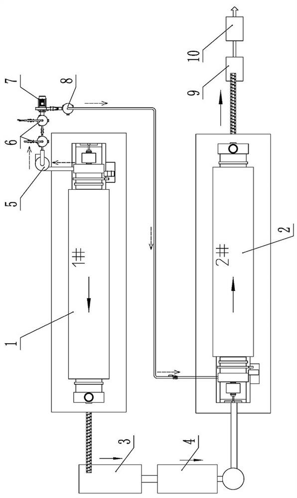 Preparation process and system for producing high-grade titanium-rich material by utilizing ilmenite