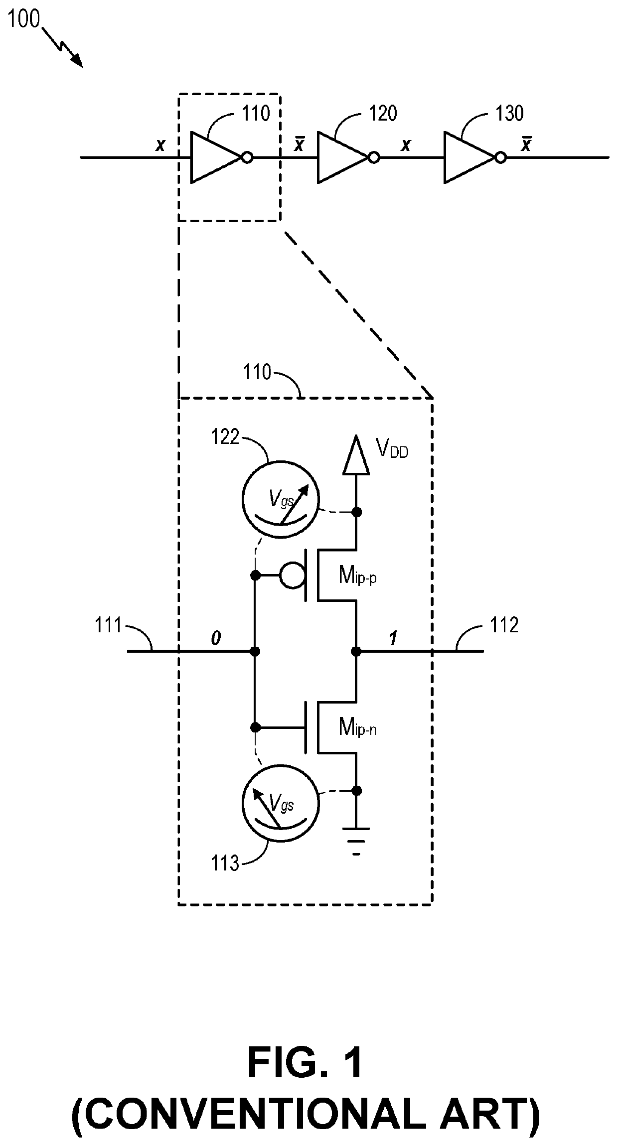 Circuits and methods for preventing bias temperature instability