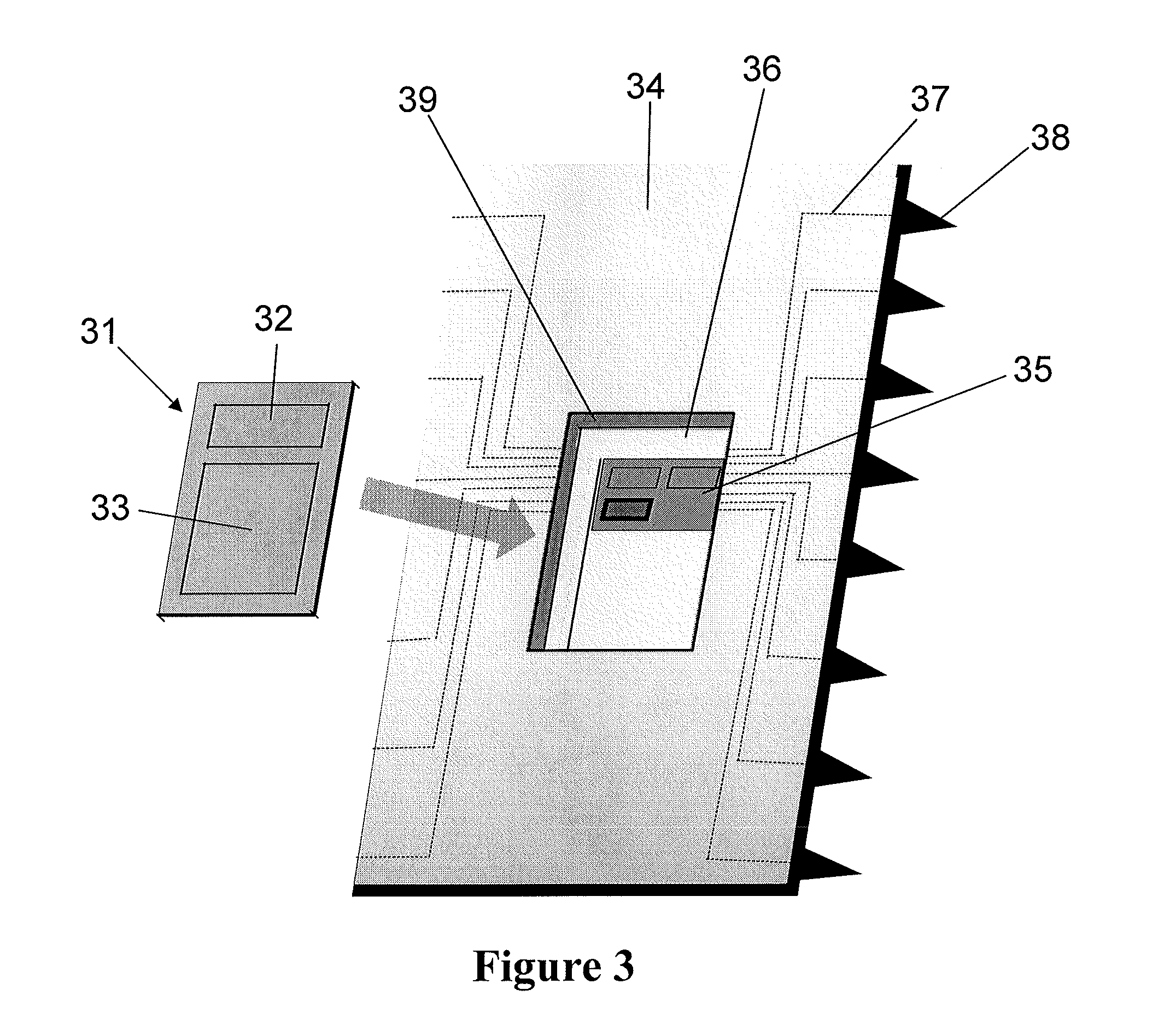 Method and apparatus for optically outputting information from a semiconductor device