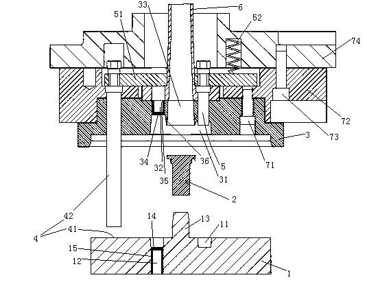 Centrifugal casting material returning method for squirrel cage rotor and centrifugal casting die for implementing method