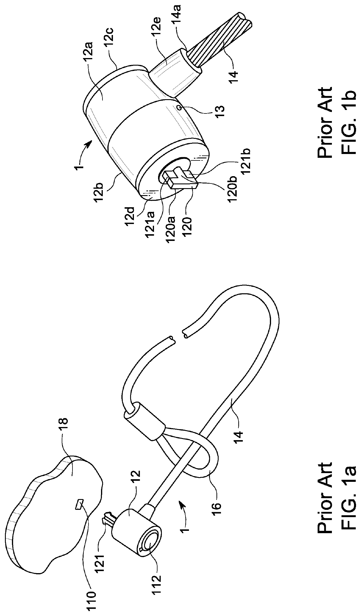 Corner-mounted lock head for computer security