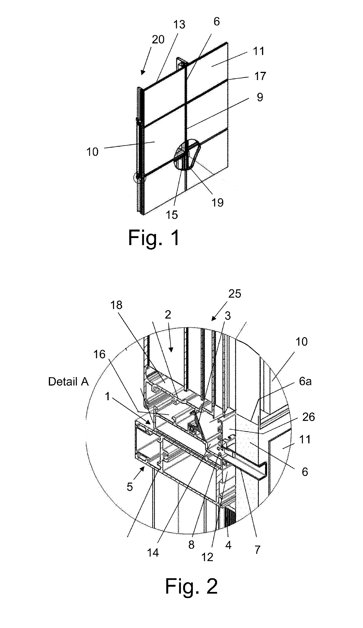 Curtain wall drain opening apparatus