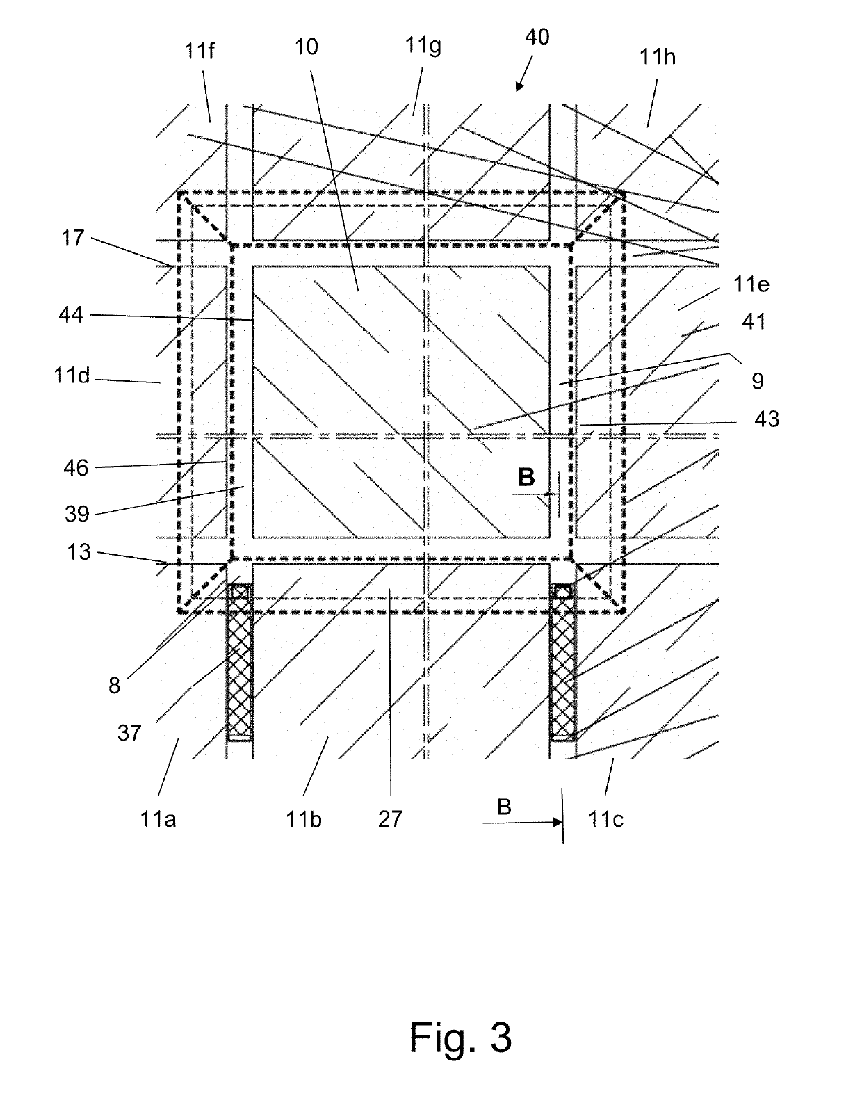 Curtain wall drain opening apparatus