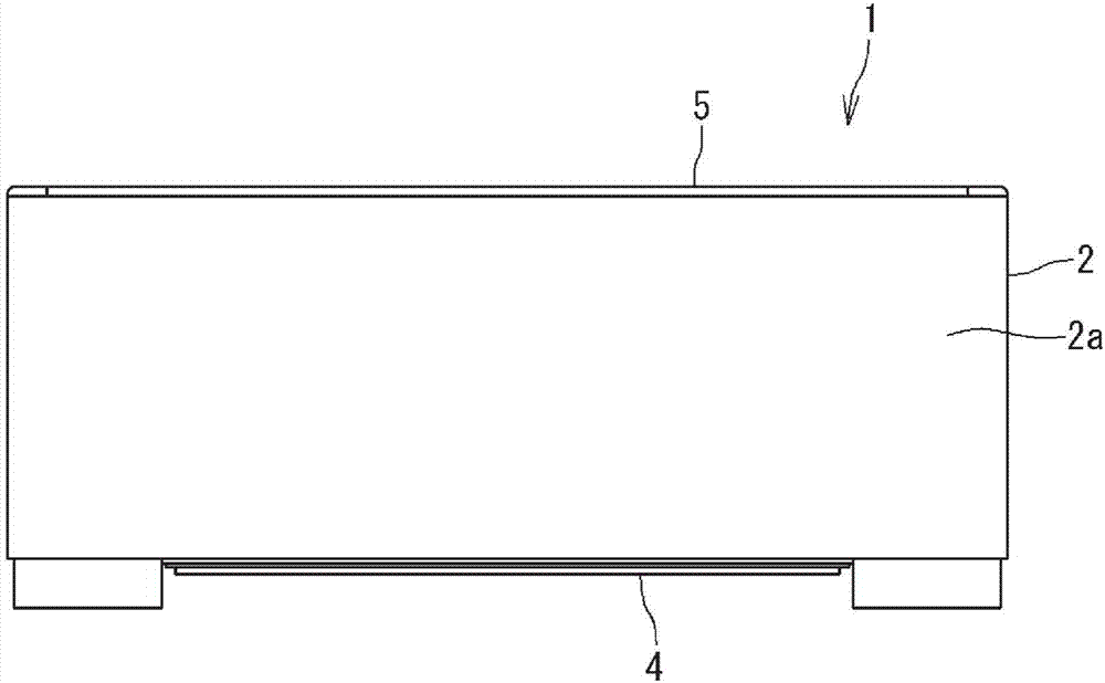 Indoor unit of air conditioning system