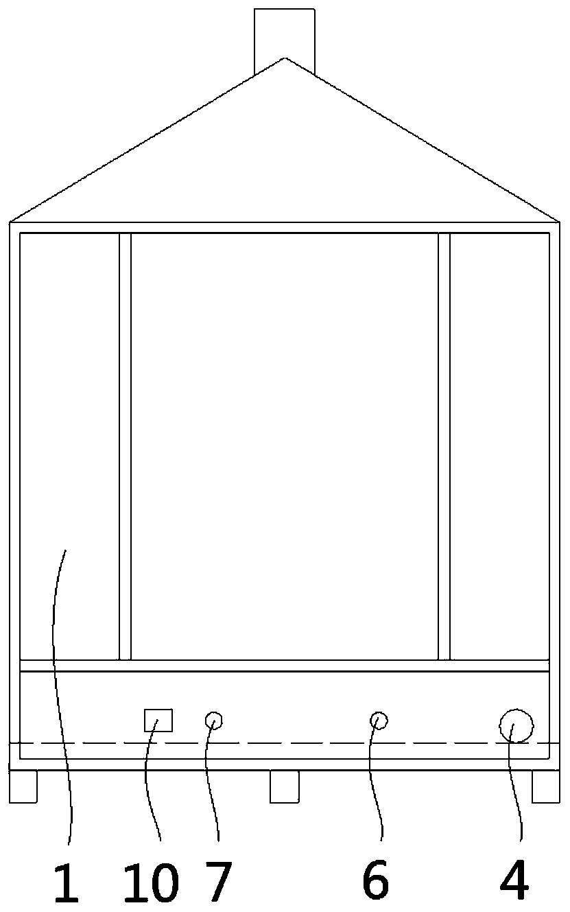 Heat dissipation measuring method for electromechanical equipment