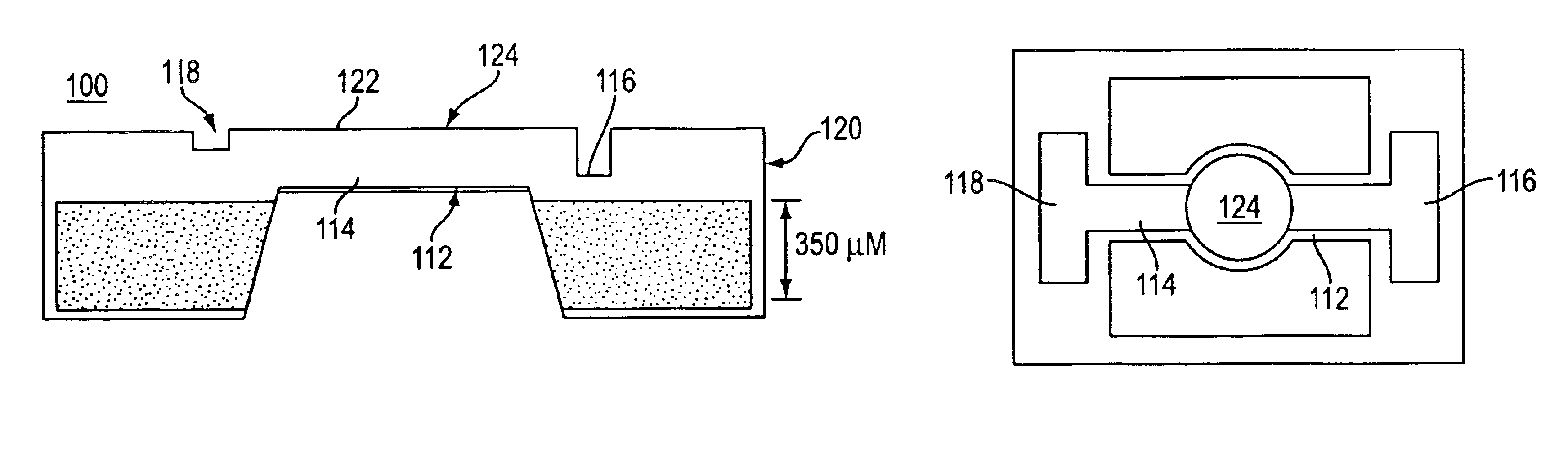 Method of forming parylene-diaphragm piezoelectric acoustic transducers