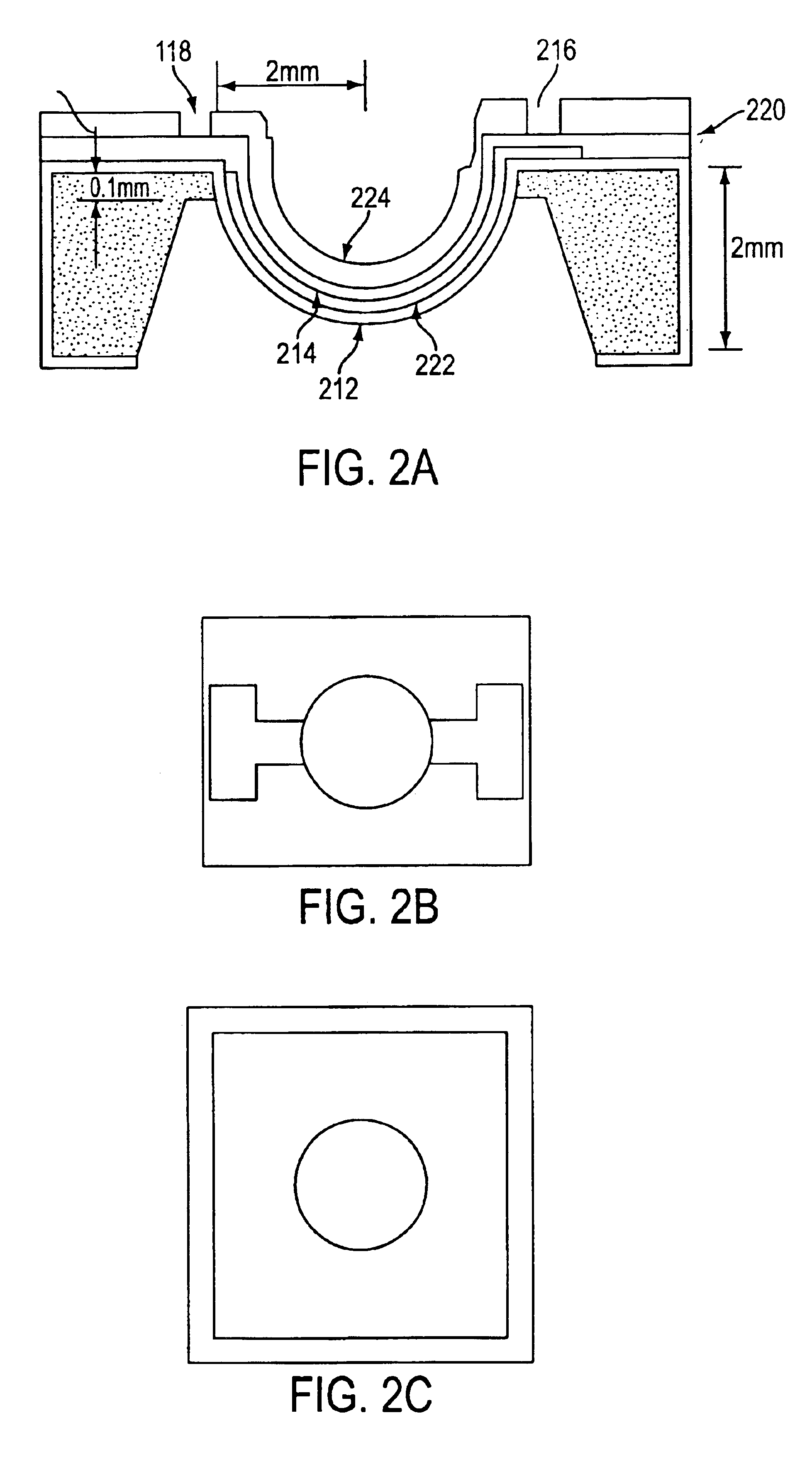 Method of forming parylene-diaphragm piezoelectric acoustic transducers