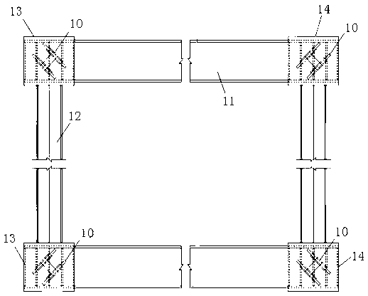 Construction method for integral hoisting of large-span steel trussed beam