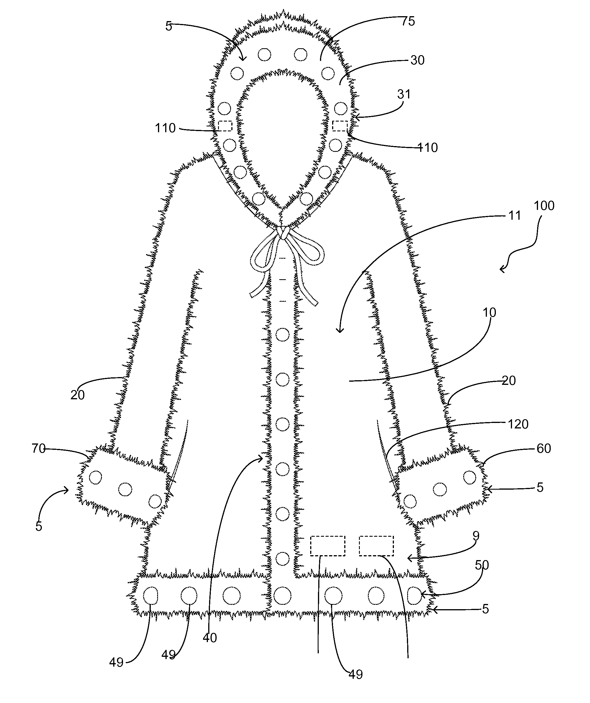 Clothing Having Audio And Visual Capabilities