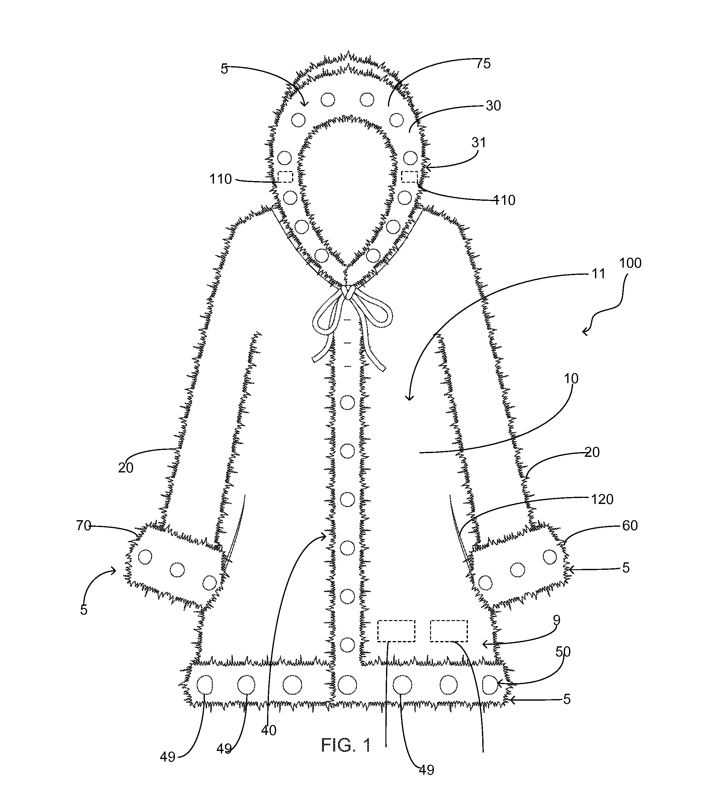 Clothing Having Audio And Visual Capabilities