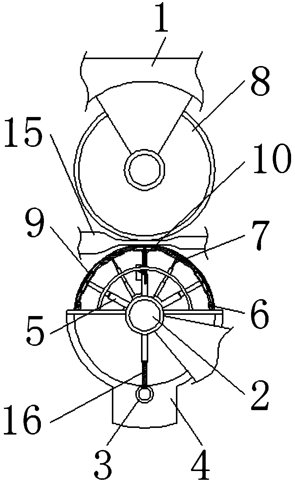 Padding device for textile fabrics