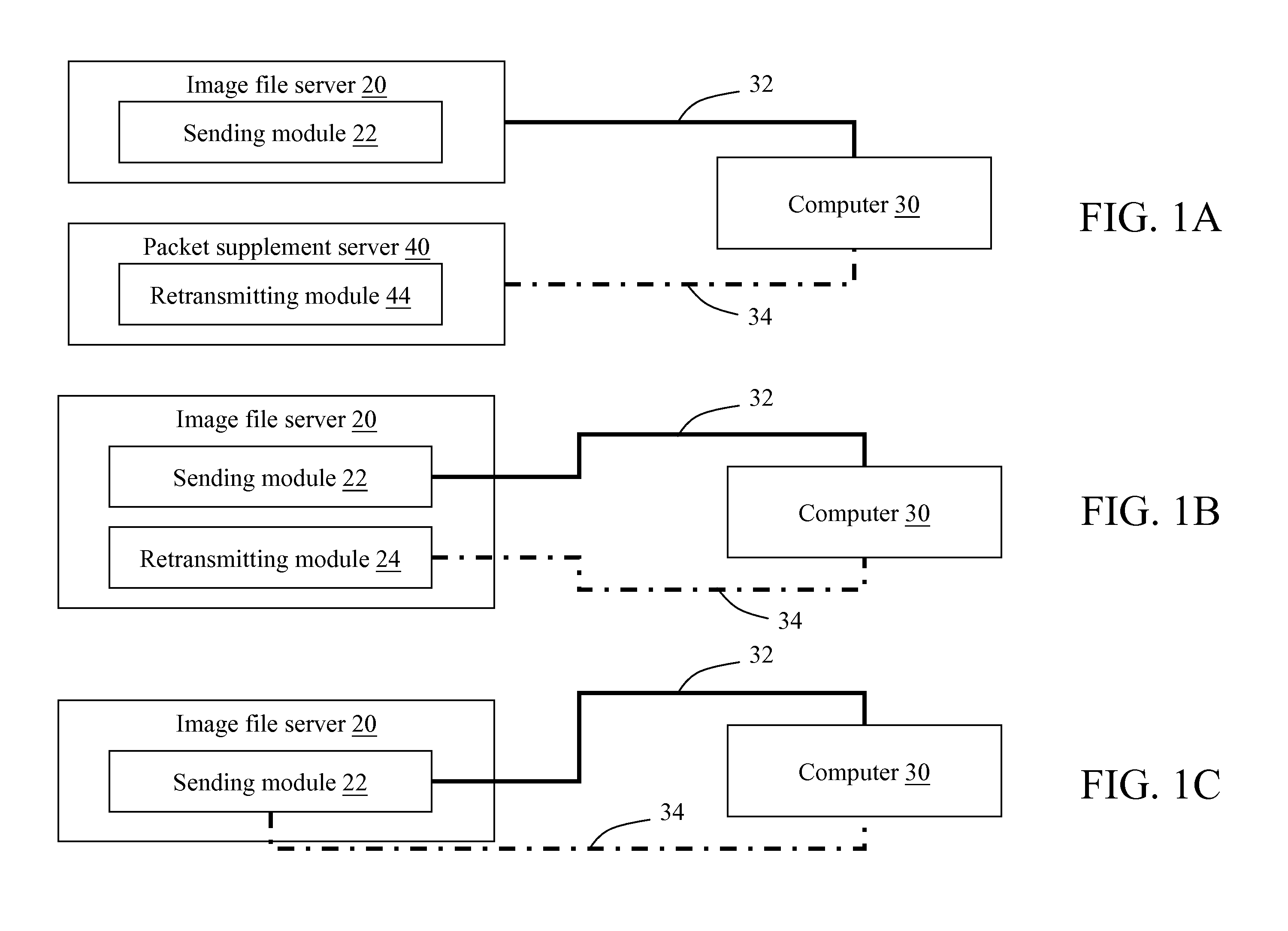 Multi-cast download method for image file