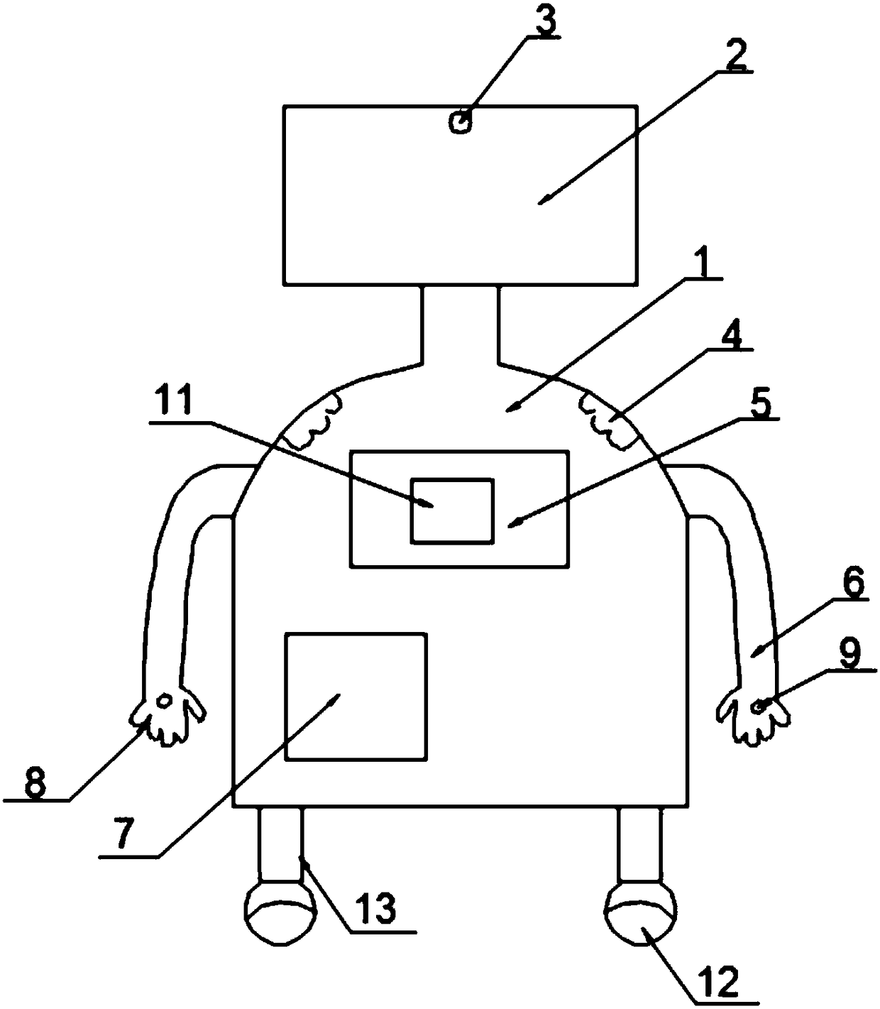 Health preservation nursing robot