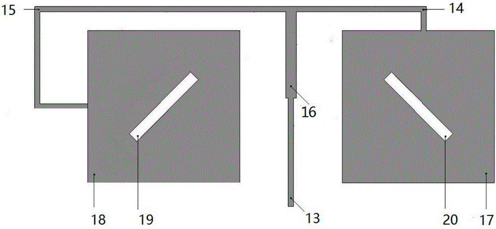 Broadband dual-frequency dual-circular-polarization microstrip antenna array with small frequency ratio