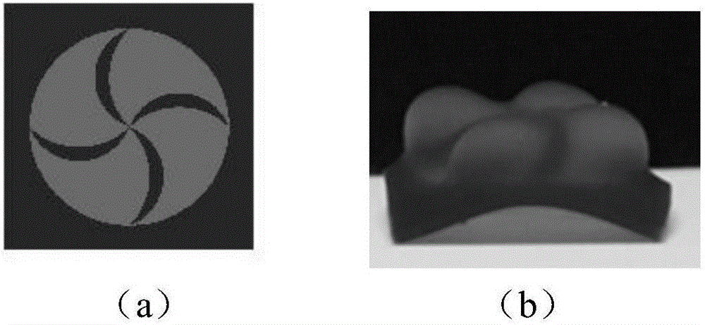 Method for constructing three-dimensional structure based on digital light processing