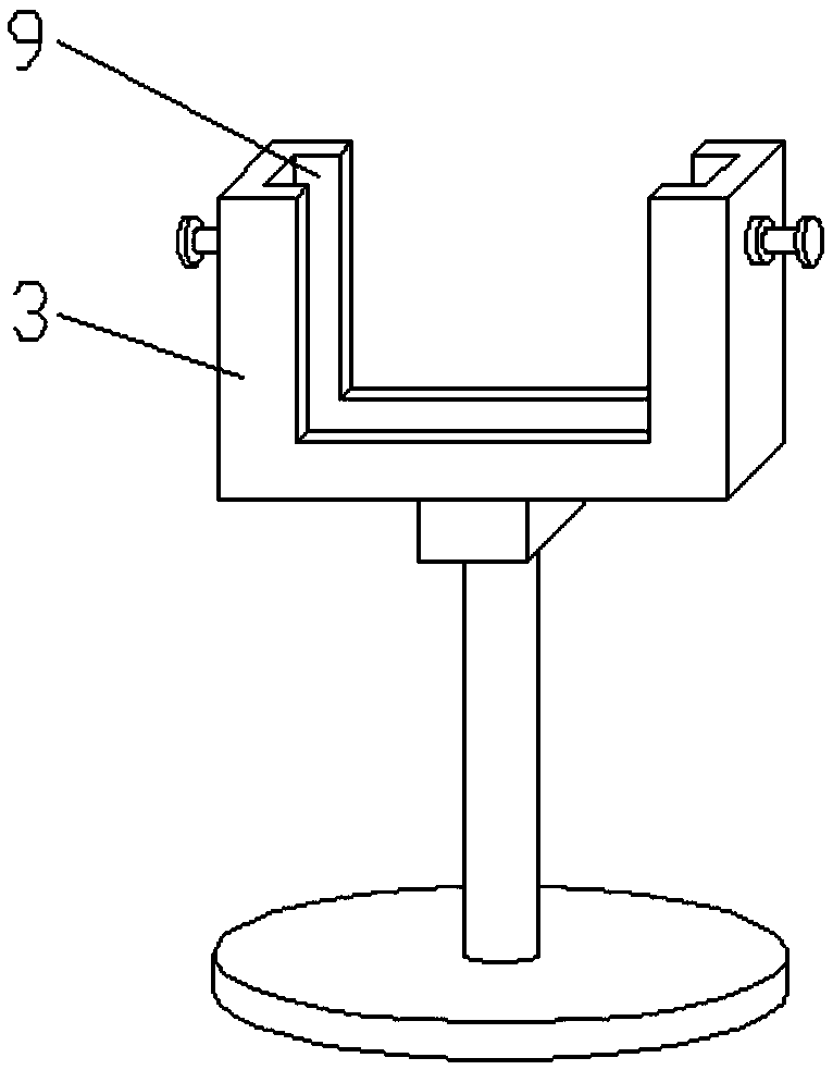 An intelligent monitoring automatic distance measuring parking device