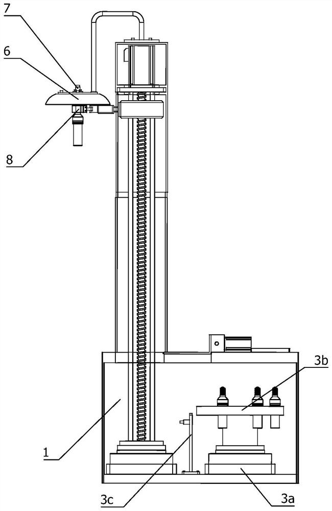 Street lamp capable of automatically replacing LED bulb