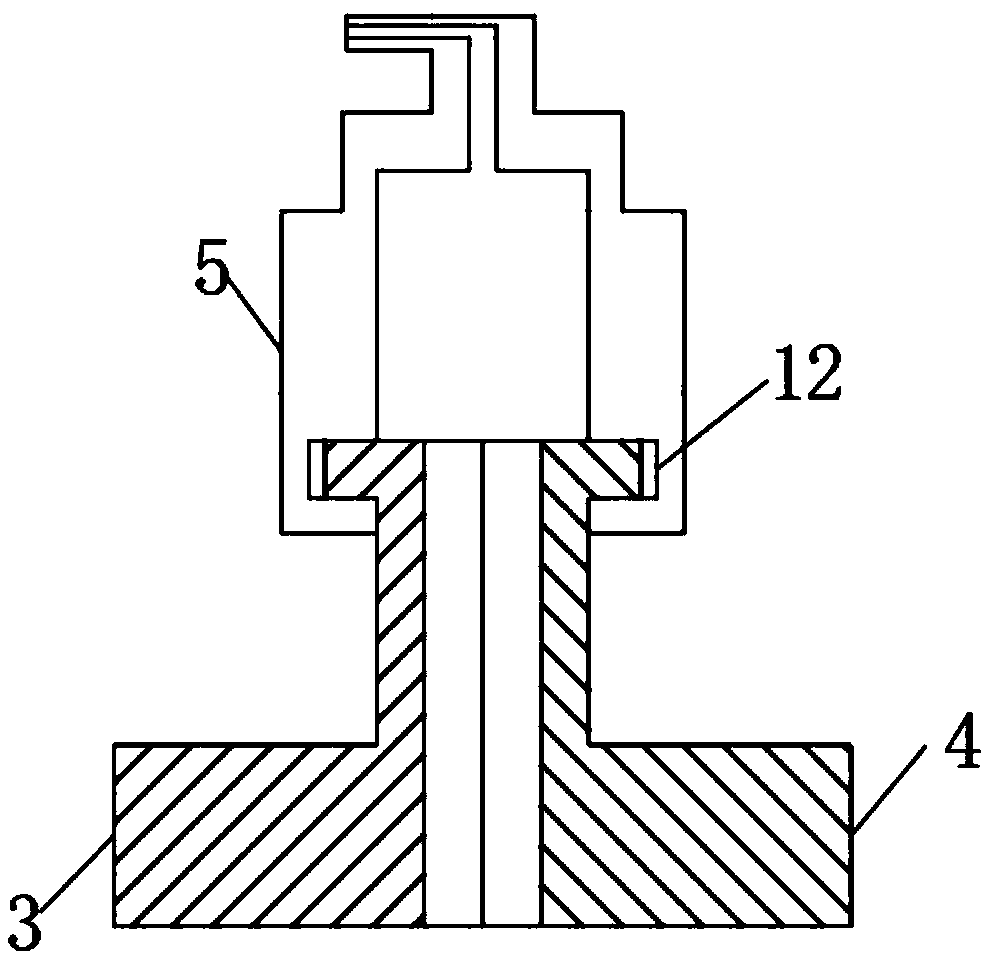 Combination rotatable pressing type pigment bottle