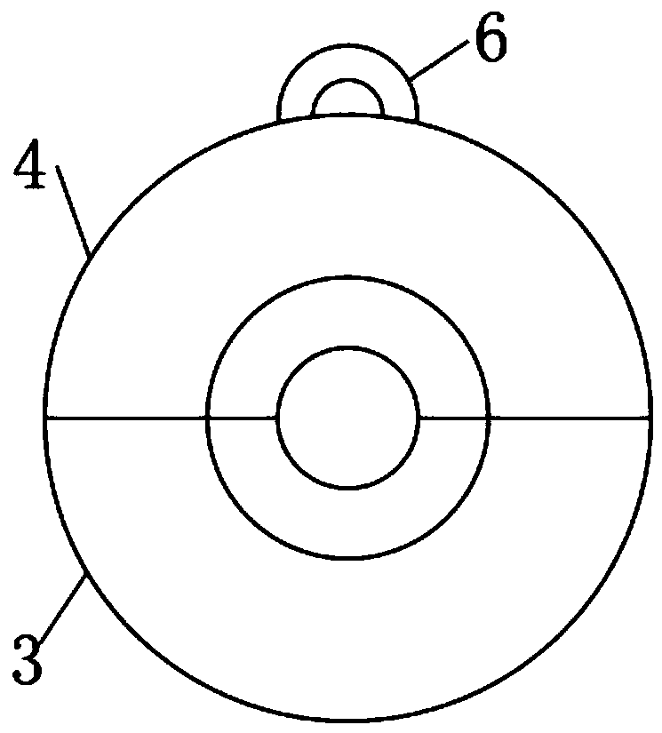 Combination rotatable pressing type pigment bottle