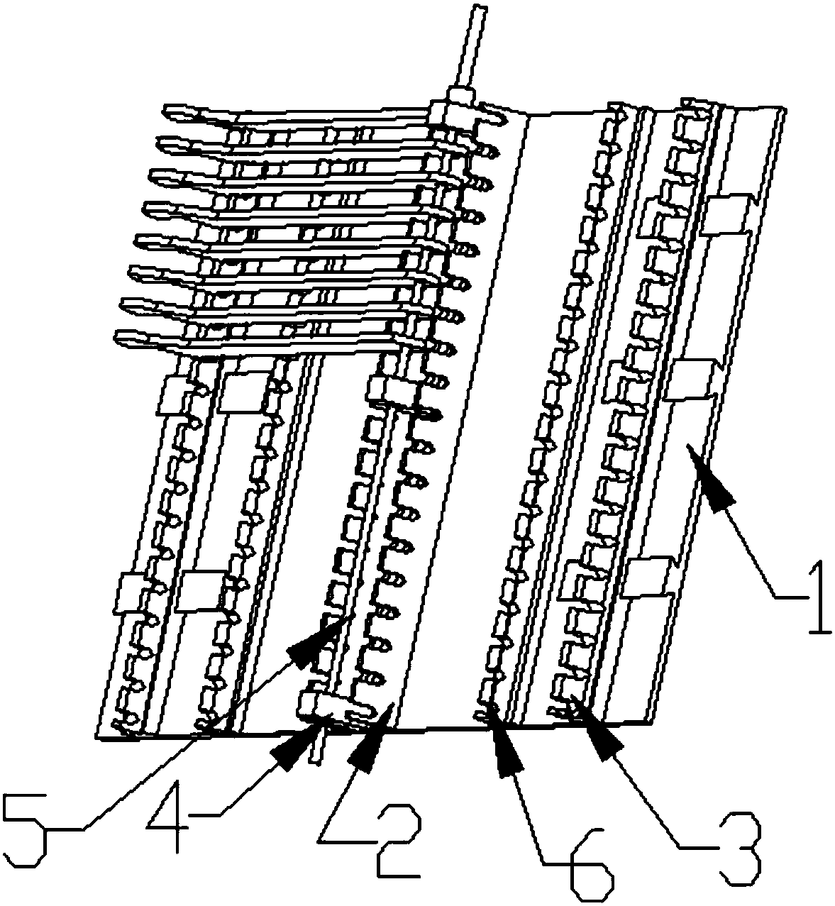 Movable wrench double-face polishing clamp