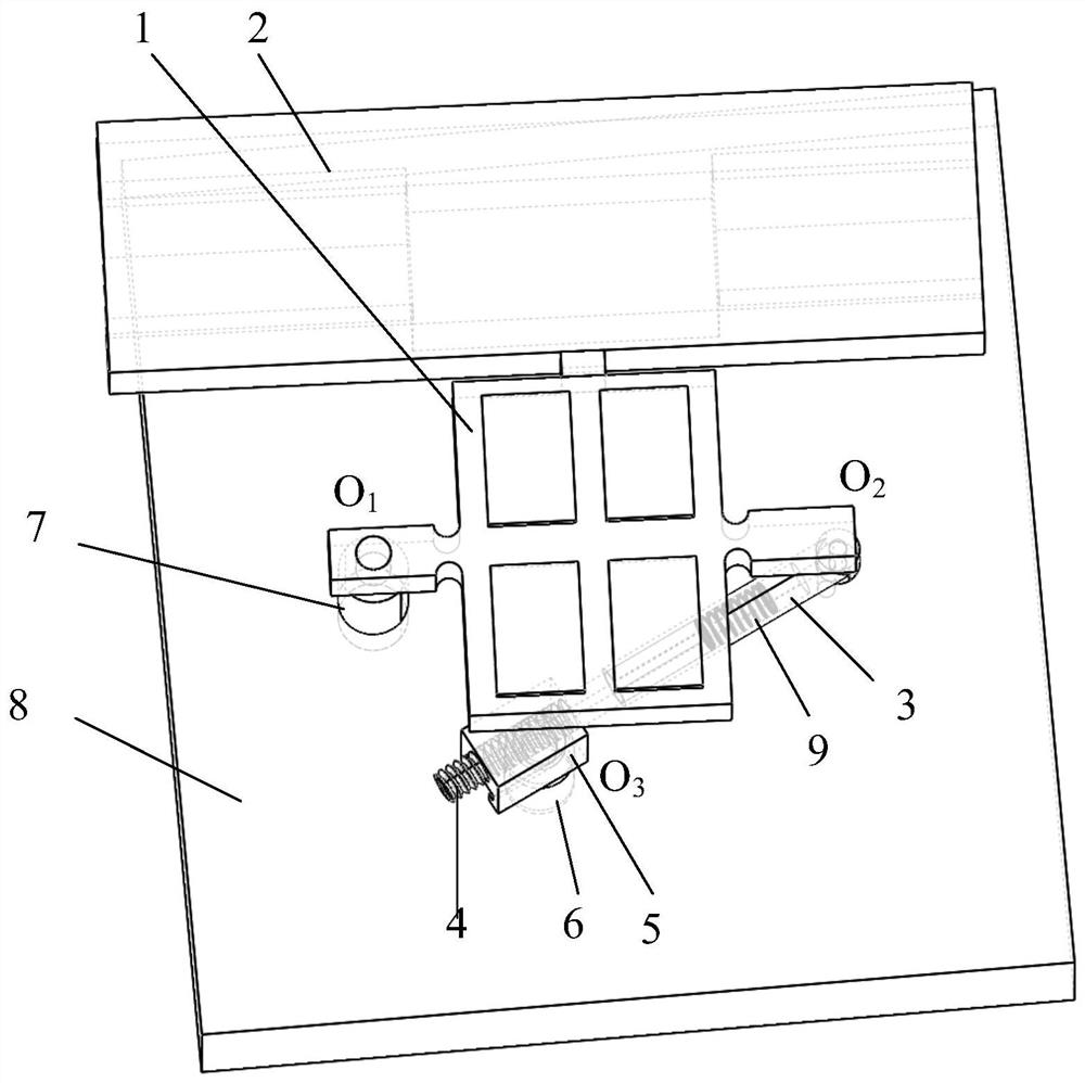 Linear ultrasonic motor and constant pre-pressure applying method thereof