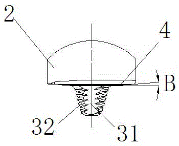 Stirring head for friction stir welding