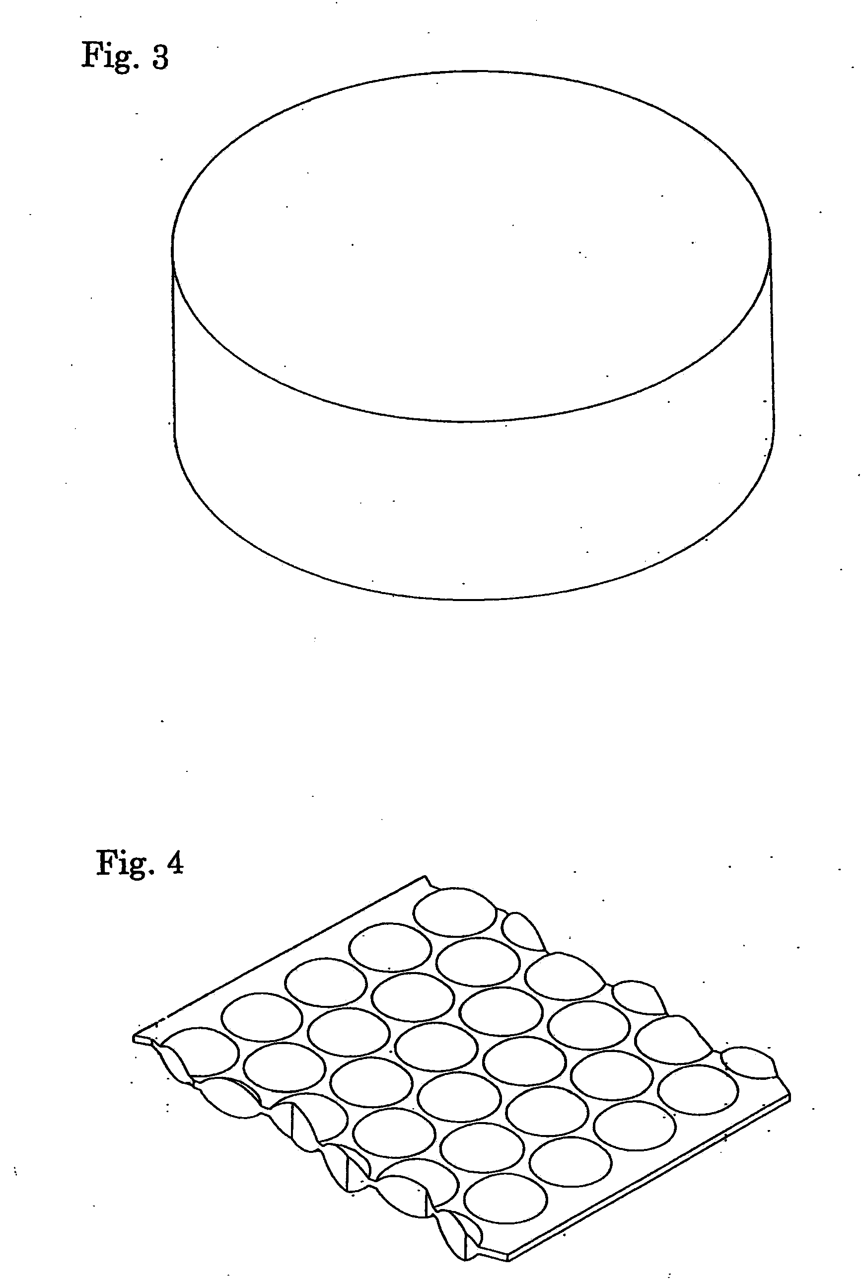 Tabletting method and roll compression molding machine for the method