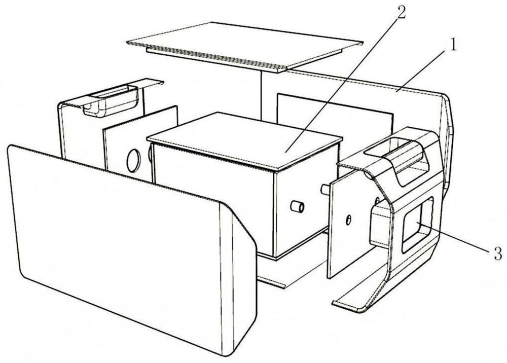 Modular heat storage device