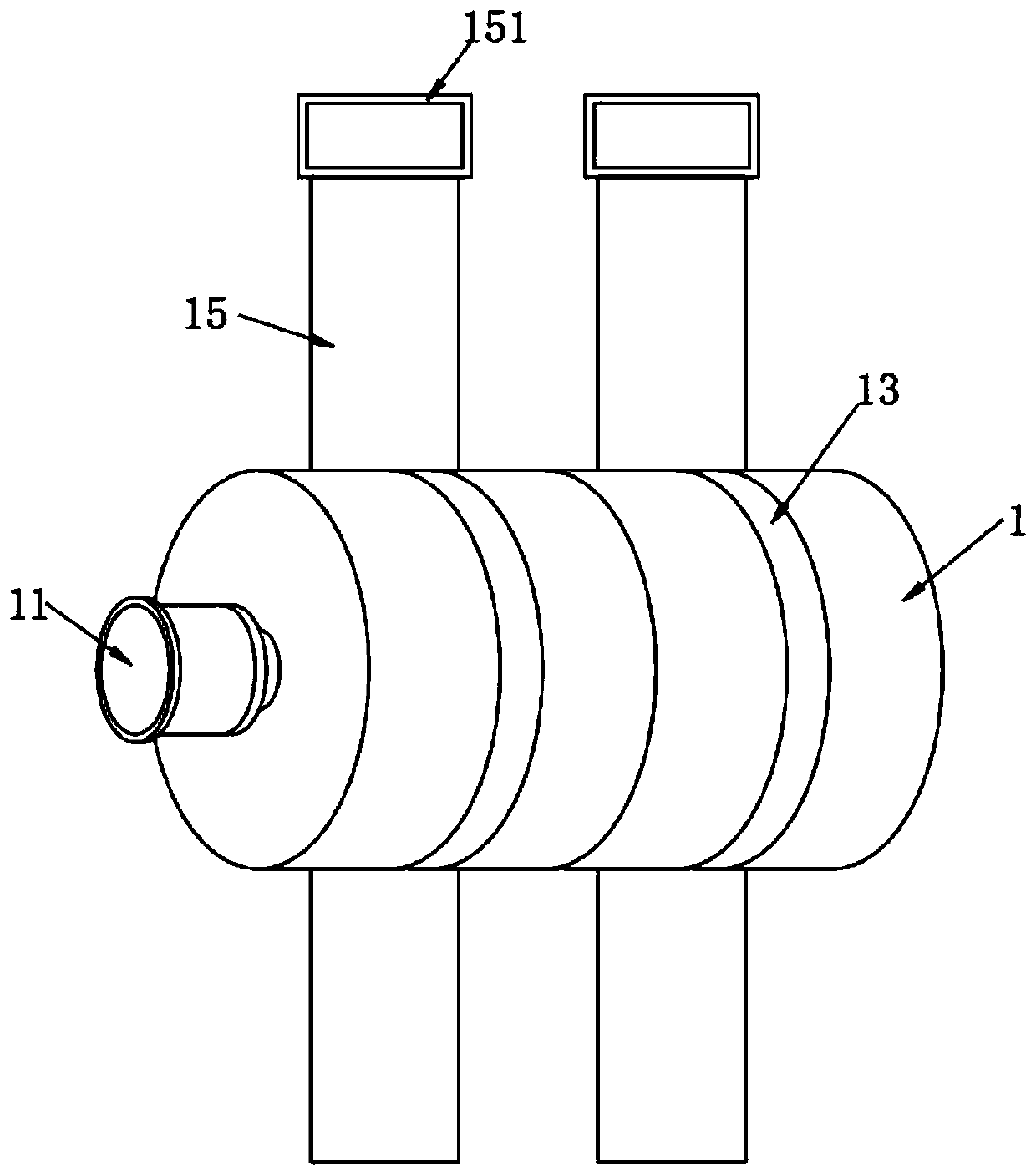 Construction site man-vehicle separation guide device