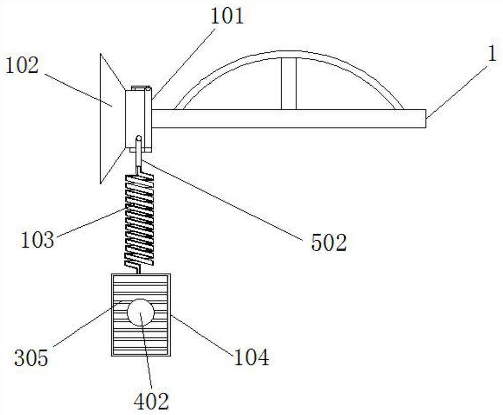 Mining spliced LED lighting lamp with heat dissipation structure