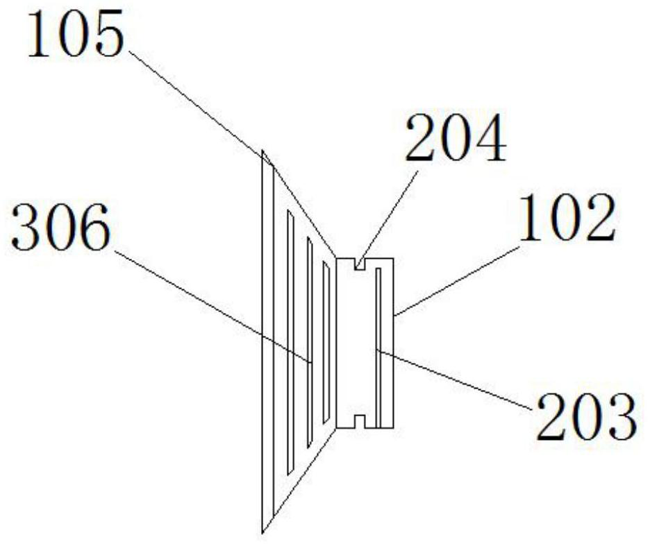 Mining spliced LED lighting lamp with heat dissipation structure