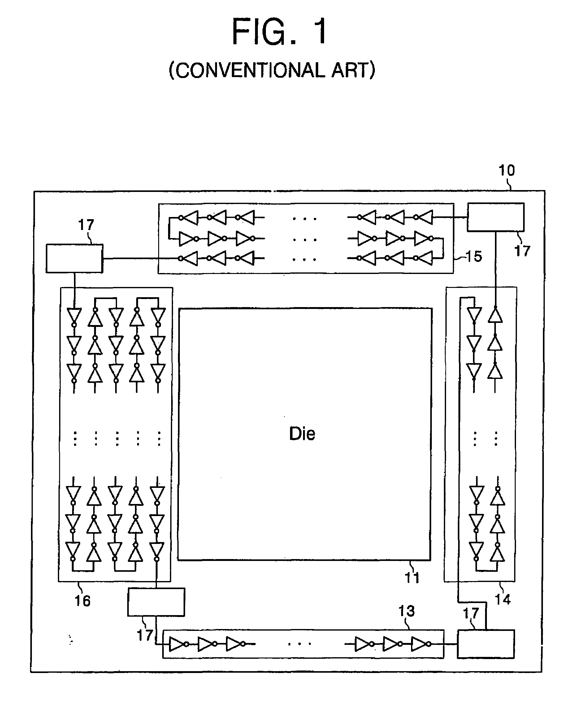 Circuit measuring operating speed and related semiconductor memory device