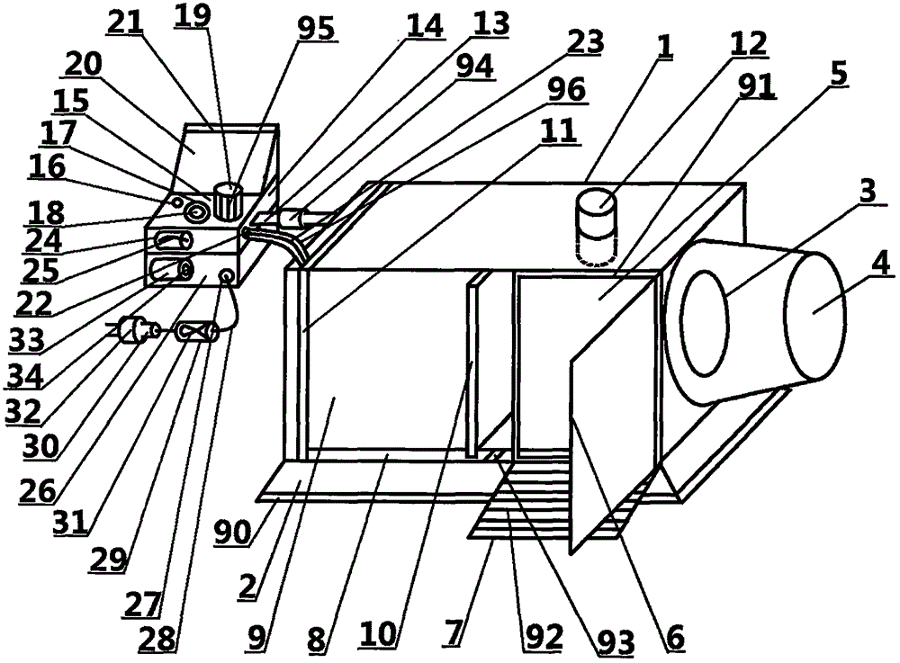 Internal imaging examination device for humans