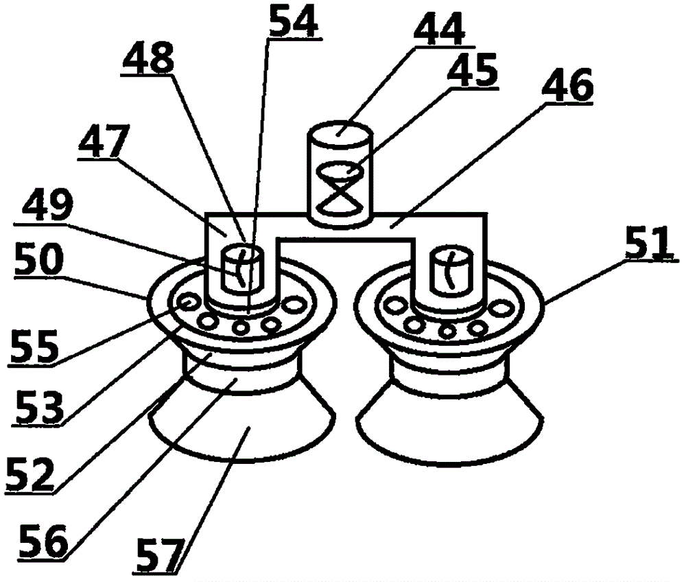 Internal imaging examination device for humans