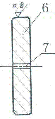 Refreshing method of aluminum profile combined porthole extrusion die