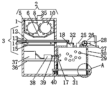 Environment-friendly garbage incineration device