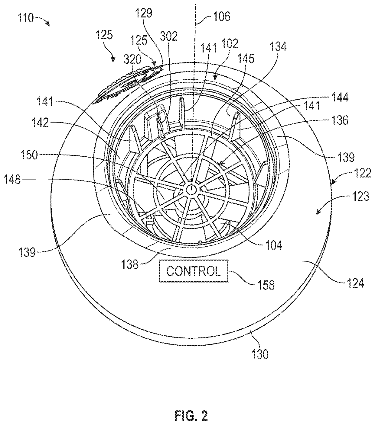 Air freshener design for optimized air flow