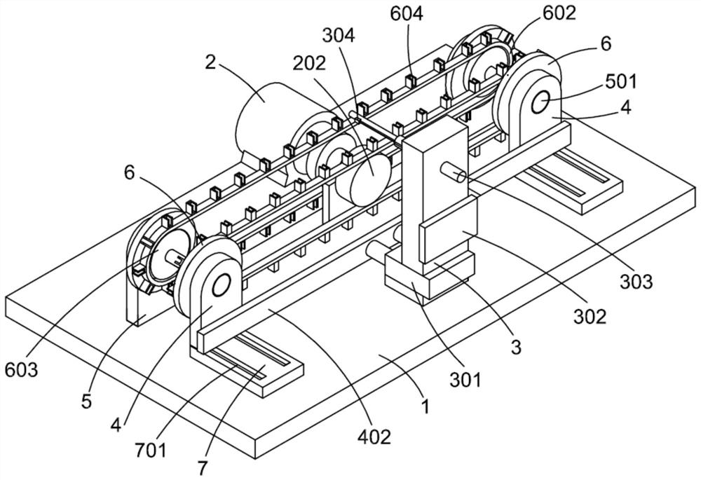 Detection device of chip for electronic equipment