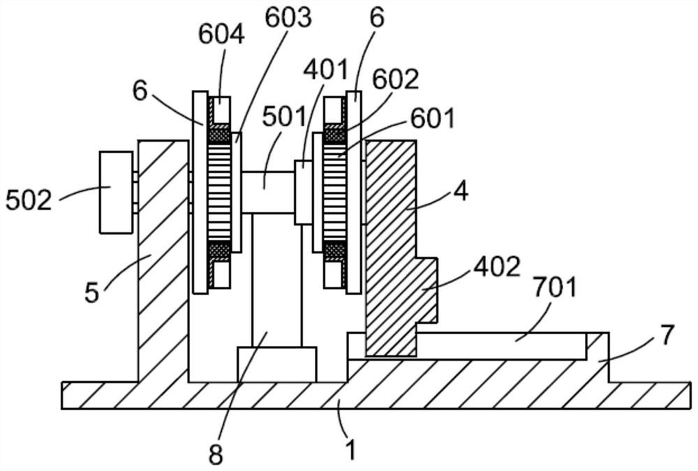 Detection device of chip for electronic equipment