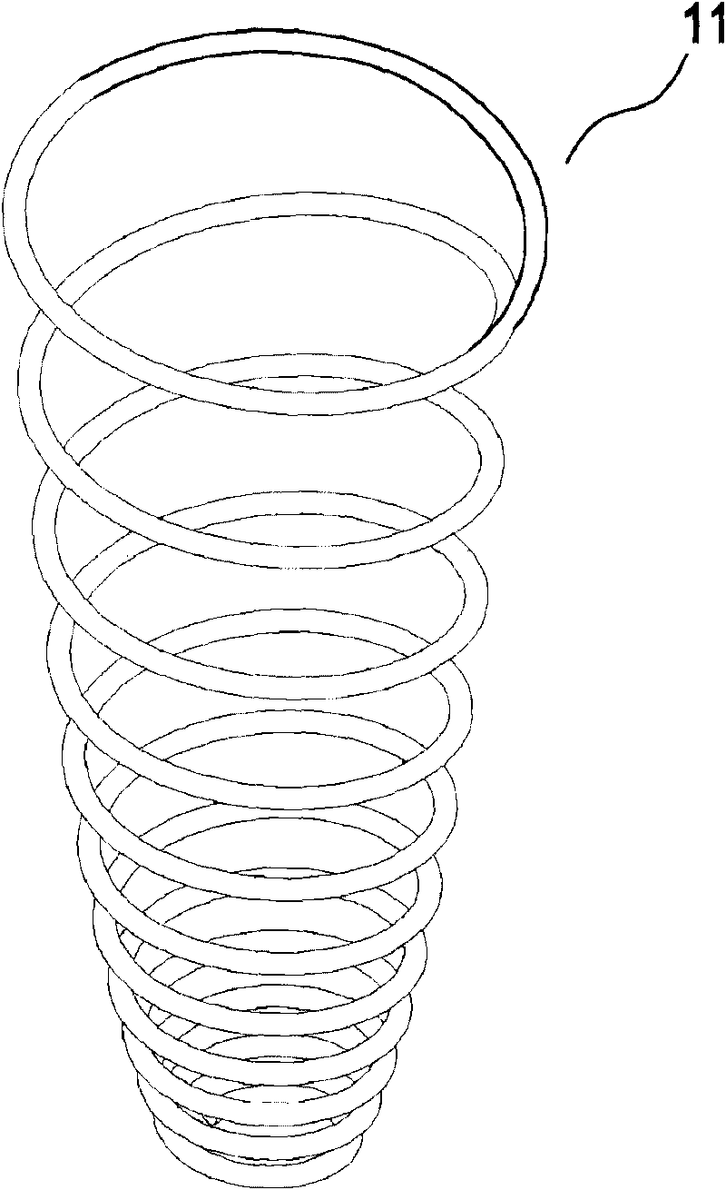 Heat dissipation structure of bulb-type LED