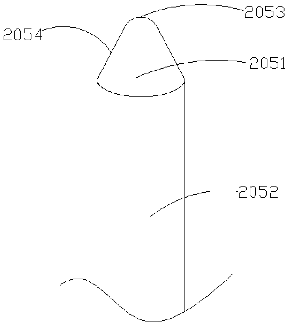 Crushing device for mining and mining machine