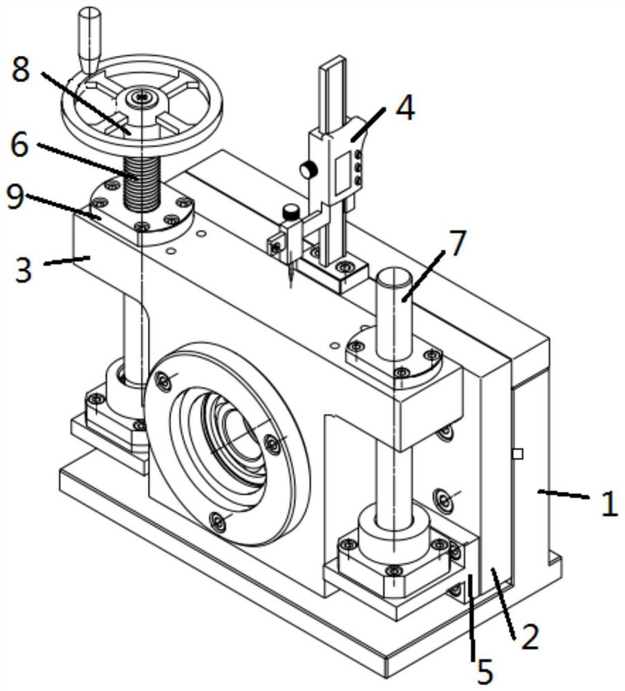 Drill rod supporting piece and supporting system for deep hole machining machine tool