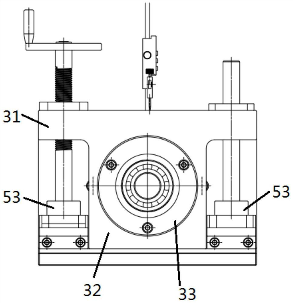 Drill rod supporting piece and supporting system for deep hole machining machine tool