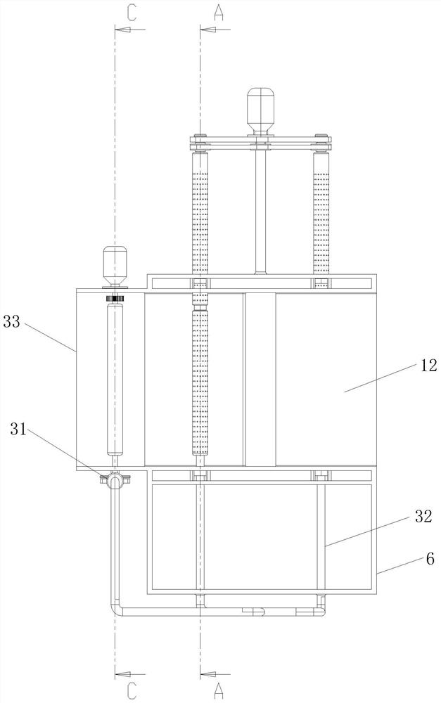 Environment-friendly fluff removing machine for spinning