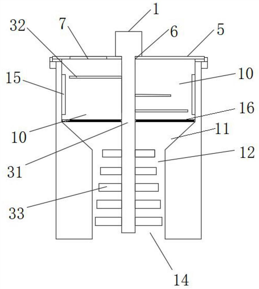 Chinese medicinal material grinding device