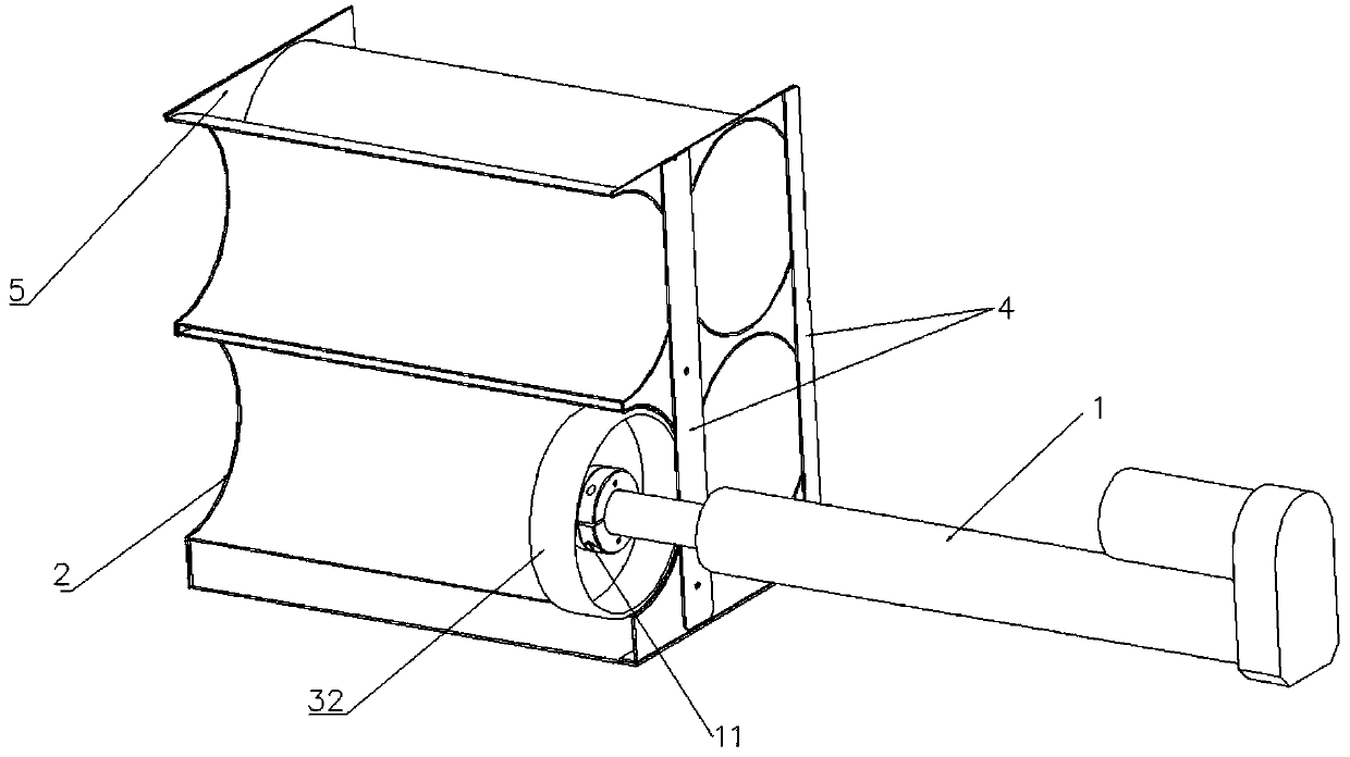 Pushout device of article distribution equipment, article distribution equipment and distribution method